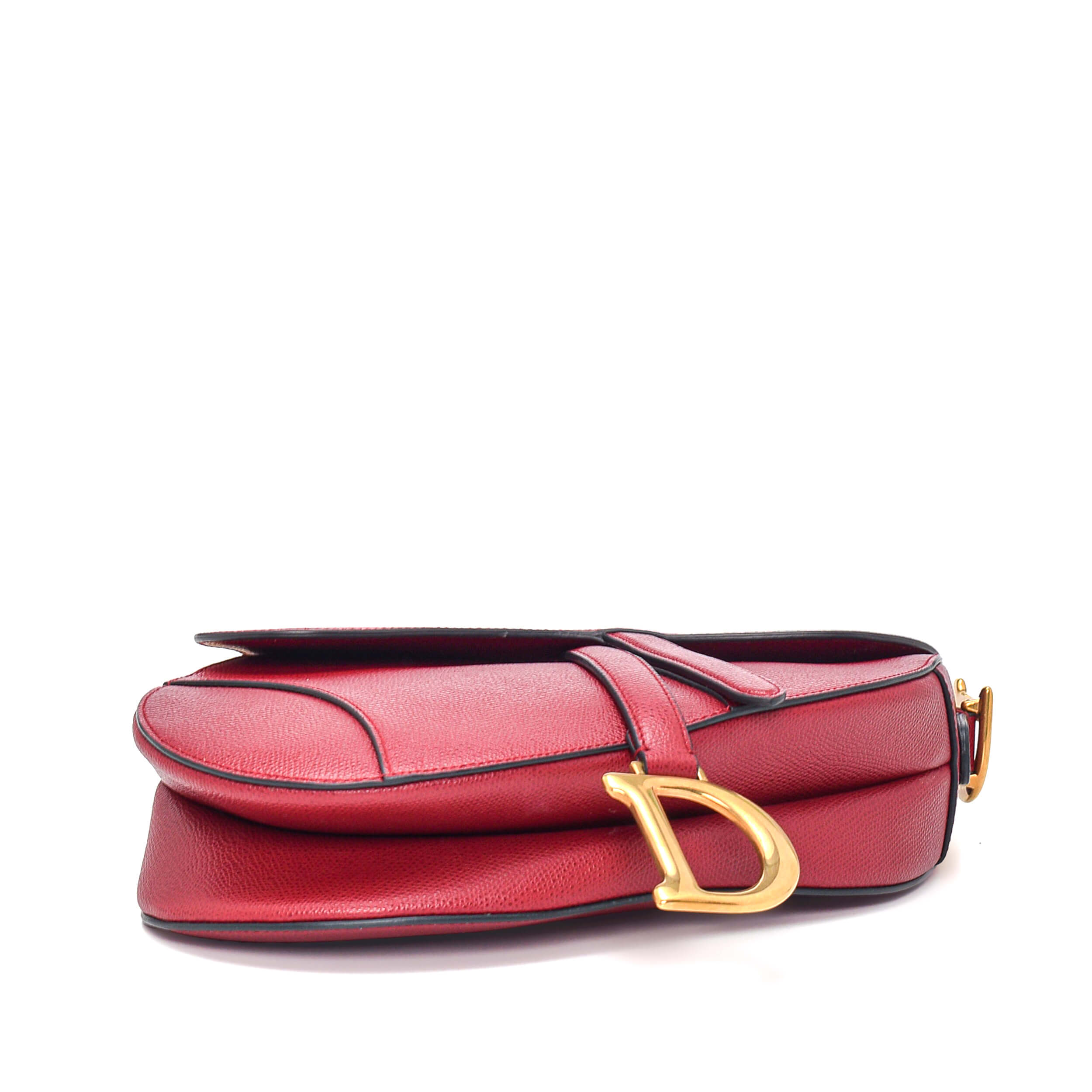 Christian Dior - Bordeaux Saddle Medium Bag